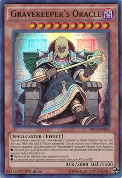 Gravekeeper's Oracle - MP14-EN214 - NM/VLP - Ultra Rare - 1st ed - Yugioh - Image 1