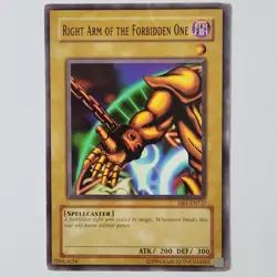 Right Arm of the Forbidden One - DB1-EN137 - HP/DMG - Common - Unlim - Yugioh - Image 1