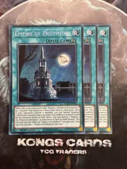 3X BLGG-EN043 Empire of Endymion Secret Rare YuGiOh! PLAYSET - Image 1