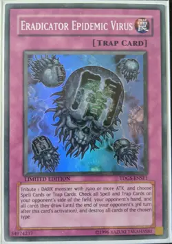 YuGiOh Eradicator Epidemic Virus Super Rare TDGS-ENSE1 - Image 1