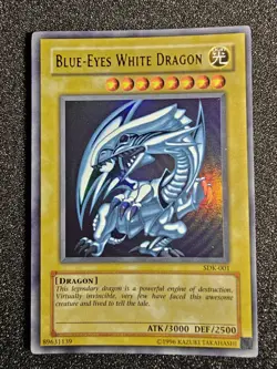 LP YUGIOH BLUE EYES WHITE DRAGON Ultra Rare SDK-001 - Image 1