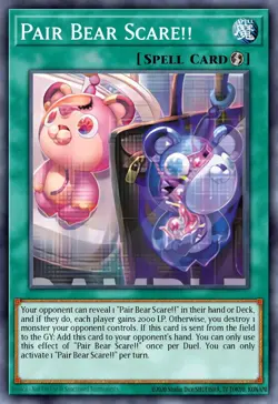 BLGG-EN047 Pair Bear Scare!! Ultra Rare Yu-Gi-Oh! NEW - Image 1