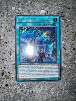 Yugioh TCG Artmage Academic Arcane Arts Acropolis DUAD-EN054 Secret 1st Ed EU NM - Image 3