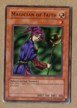Yu-Gi-Oh! SDJ-017 Magician of Earth. Un-Ltd SPELLCASTER EFFECT, TRADNG GAME CARD - Image 2