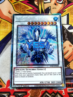 Trishula, Dragon Ice Barrier ra05-en101 *VARIANT ART* (NEW) Starlight Yu-Gi-Oh! - Image 1