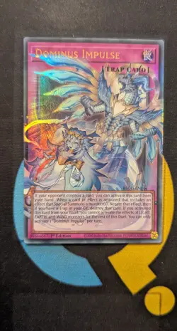 BLGG-EN146 Dominus Impulse Extended Art Ultra Rare 1st Ed YuGiOh - Image 1