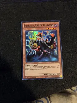 1X Prometheus, King of the Shadows - DESO-EN047 - Super Rare 1st Ed yugioh - Image 1