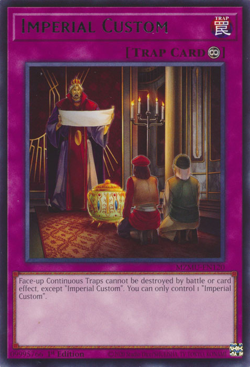 Imperial Custom MZMU-EN120 1st ED Yu-Gi-Oh! - Image 1