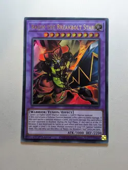 Raijin the Breakbolt Star - BLCR-EN037 - Ultra Rare 1st Edition Yugioh - Image 1