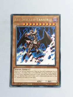 The Wicked Eraser - KICO-EN062 - Rare 1st Edition Yugioh NM - Image 1