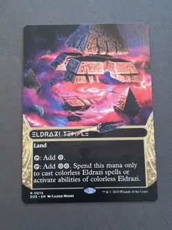 Eldrazi Temple 14-Borderlands-MTG Edge of Eternities-NM-Regular Finish - Image 1