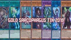 Yugioh 2019 Gold Sarcophagus Tin Mega Pack Ultra Rare 1st MP19 MINT - Image 1