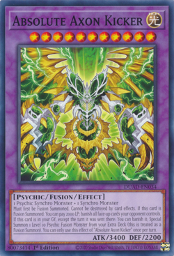 Absolute Axon Kicker DUAD-EN034 1st ED Yu-Gi-Oh! - Image 1