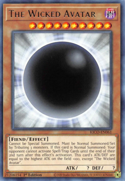 The Wicked Avatar KICO-EN061 1st ED Yu-Gi-Oh! - Image 1
