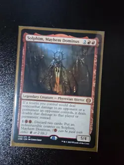 Solphim, Mayhem Dominus Phyrexia: All Will Be One MTG Near Mint - Image 1