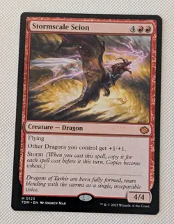 MTG Tarkir : Dragonstorm Mythic STORMSCALE SCION NM - Image 1