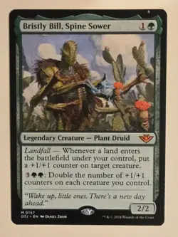 MTG - Bristly Bill, Spine Sower - Outlaws of Thunder Junction - Regular - NM - Image 1