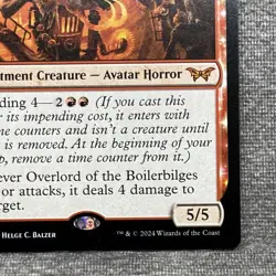 Overlord of the Boilerbilges - Duskmourn House of Horror (DSK) #146 NM MTG - Image 5