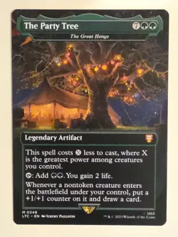 MTG - The Party Tree - (The Great Henge) LOTR: Tales of Middle Earth Comman - NM - Image 1