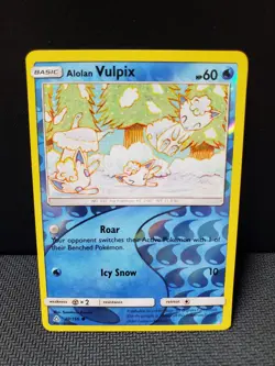 Pokemon Alolan Vulpix 30/156 SM-Ultra Prism English Common Reverse Holo - Image 1