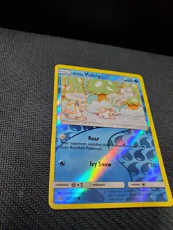 Pokemon Alolan Vulpix 30/156 SM-Ultra Prism English Common Reverse Holo - Image 3