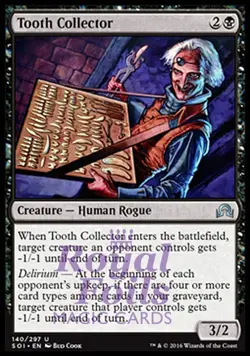 Tooth Collector 2x FOIL SOI MTG Shadows Over Innistrad Uncommon MINT black - Image 1