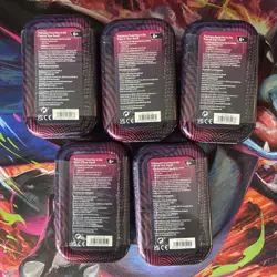 Pokemon Tcg Mega Heroes Mini Tins x5. Come With One Of Each Art. - Image 2