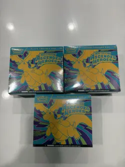 Pokemon TCG Mega Evolution Ascended Heroes Elite Trainer Box Lot of (3) ETB - Image 2