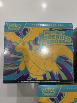 Pokemon TCG Mega Evolution Ascended Heroes Elite Trainer Box Lot of (3) ETB - Image 4