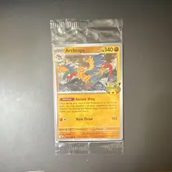 Archeops Pokemon TCG Promo Card Fossil Field Museum Chicago Exclusive - Image 1