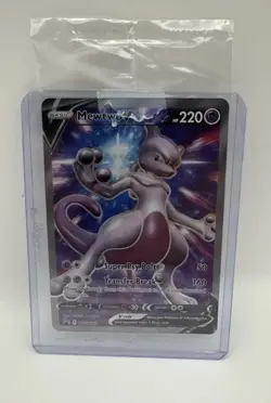 Mewtwo V - SWSH229 - Sword & Shield Promo SEALED Ultra Rare NM - Image 1