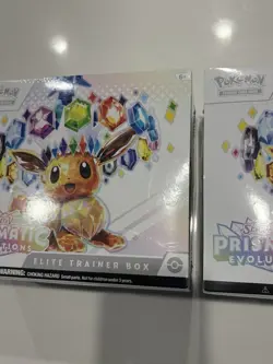 Pokemon TCG Prismatic Evolutions Elite Trainer Box (ETB) Lot of (2) SEALED - Image 5