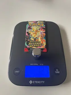 🔥Heavy ~23g Pokemon Ascended Heroes Booster. Possible SIR, God packU - Image 3