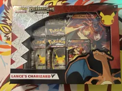 Pokemon TCG Celebrations Collection Lance's Charizard V Box Sealed - Image 1