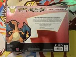 Pokemon TCG Celebrations Collection Lance's Charizard V Box Sealed - Image 2