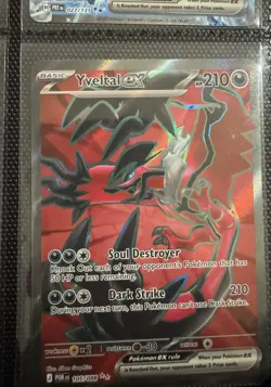 Nintendo Pokemon TCG Yveltal EX 105/088 Full Art Holo Ultra Rare HP 210 ENG - Image 1