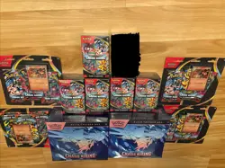 Pokemon TCG Chaos Rising ETB X2, Booster Bundle X5, Blister 3 Pack X4 Lot - Image 1