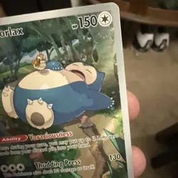 2023 Pokemon 151 Snorlax SVP 051 Black Star Promo Illustration Rare Holo NM/M - Image 3