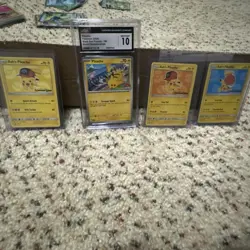 Custom Pikachu Pokemon Card Lot - Image 1