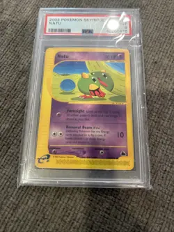 2003 Pokemon SKYRIDGE NATU #80 PSA Mint 9 Non-Holo - Image 3