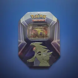 pokemon tyranitar or darkrai tin factory sealed 2025 tcg triple whammy sealed - Image 2
