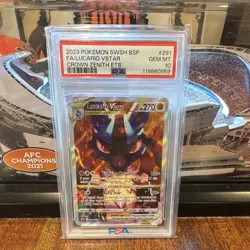 Pokemon Lucario VSTAR SWSH291 Holo Promo PSA 10 Gem Mint English 2023 - Image 1