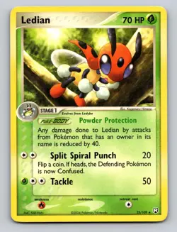 Ledian 23/109 Rare Team Rocket Returns Pokemon MP - Image 1
