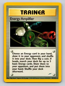 Energy Amplifier 98/105 Uncommon Neo Destiny Pokemon Unlimited LP - Image 1