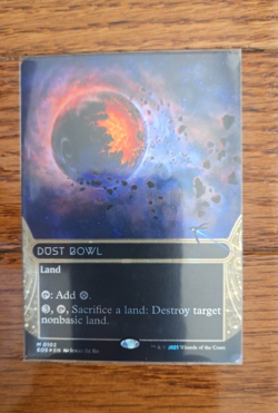 Dust Bowl 0102 Borderless Galaxy Foil MTG Edge of Eternities: Stellar Sights - Image 1