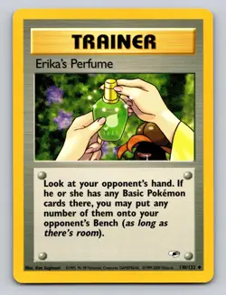 Erika's Perfume 110/132 Uncommon Gym Heroes Pokemon Unlimited LP - Image 1