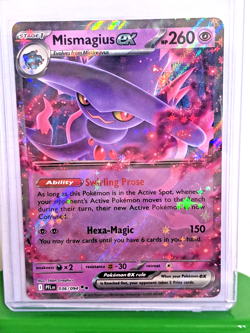 Mismagius ex 036/094 Me02: Phantasmal Flames Holo Double Rare NM Pokemon TCG - Image 1