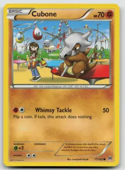 Cubone 77/162 BREAKthrough Pokemon LP - Image 1