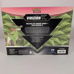 POKEMON TCG Virizion V Sealed Box with 4 Booster Packs Inside - Image 2