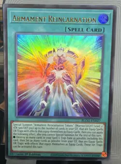 Yugioh! Armament Reincarnation BLGG-EN027 Battles of Legend: Glorious available - Image 1